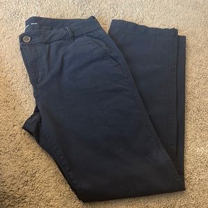 EUC Old Navy boot cut navy pants